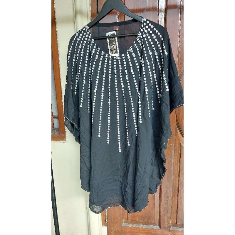 FITRIA blus blouse big size jumbo sifon tipis BARU BUKAN PRELOVE