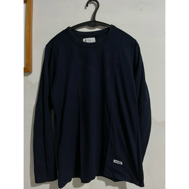 kaos lengan panjang brand 3second