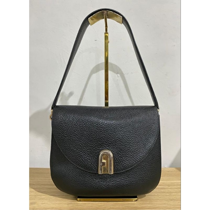 preloved furla shoulder bag