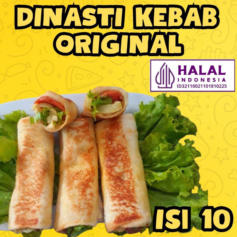 

Dinasti Kebab - Kebab Medium Frozen Uk.16 Rasa Original Enak, Fresh, Sehat, Dan Halal