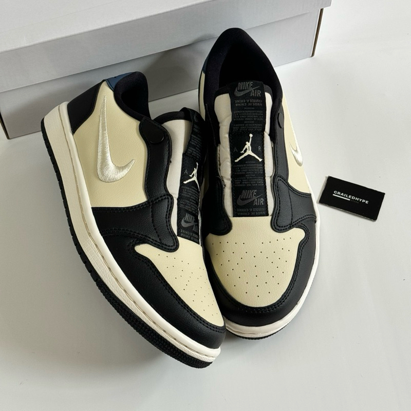 Air Jordan 1 Low Slip Fossil Womens (100% Original Resmi)