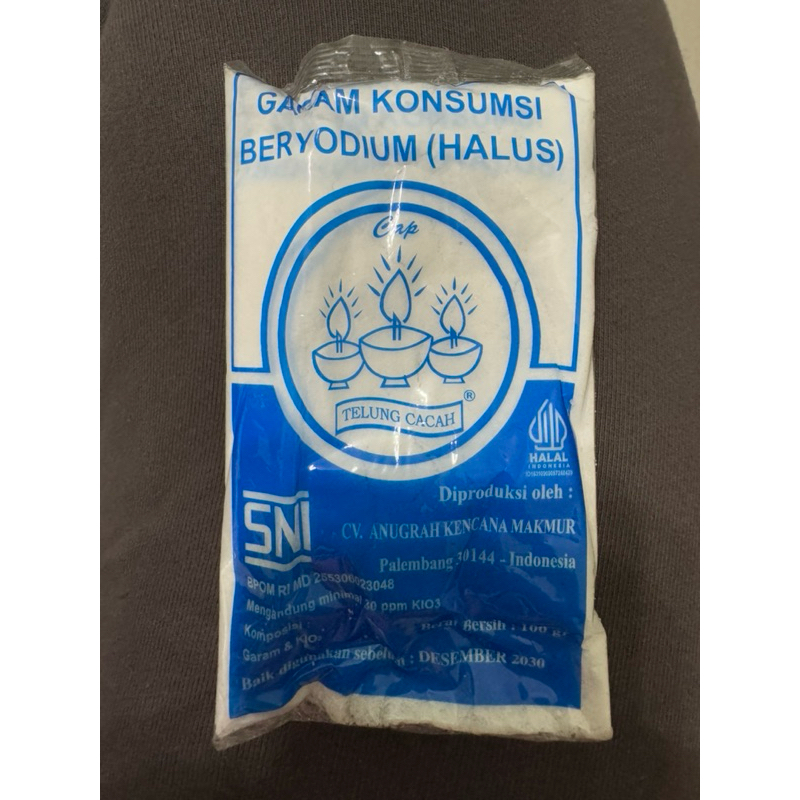 

Garam Beryodium Telung cacah