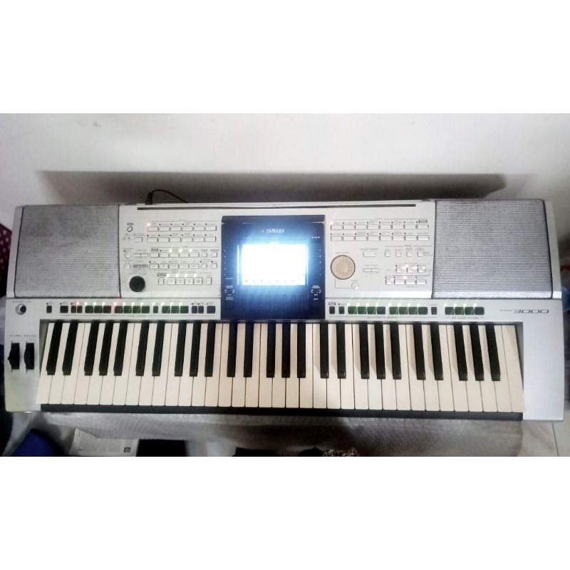 Keyboard Yamaha PSR 3000 Istimewa Bonus Tas, Flashdisk isi style Dangdut Siap Panggung Organ Tunggal