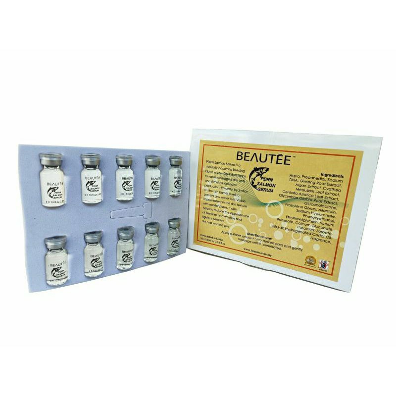 Beautee PDRN - salmon serum - whitening dan anti aging serum