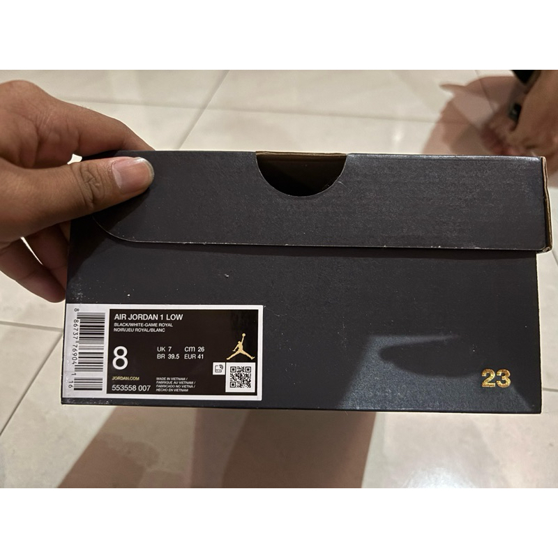 sepatu air jordan low 1 original