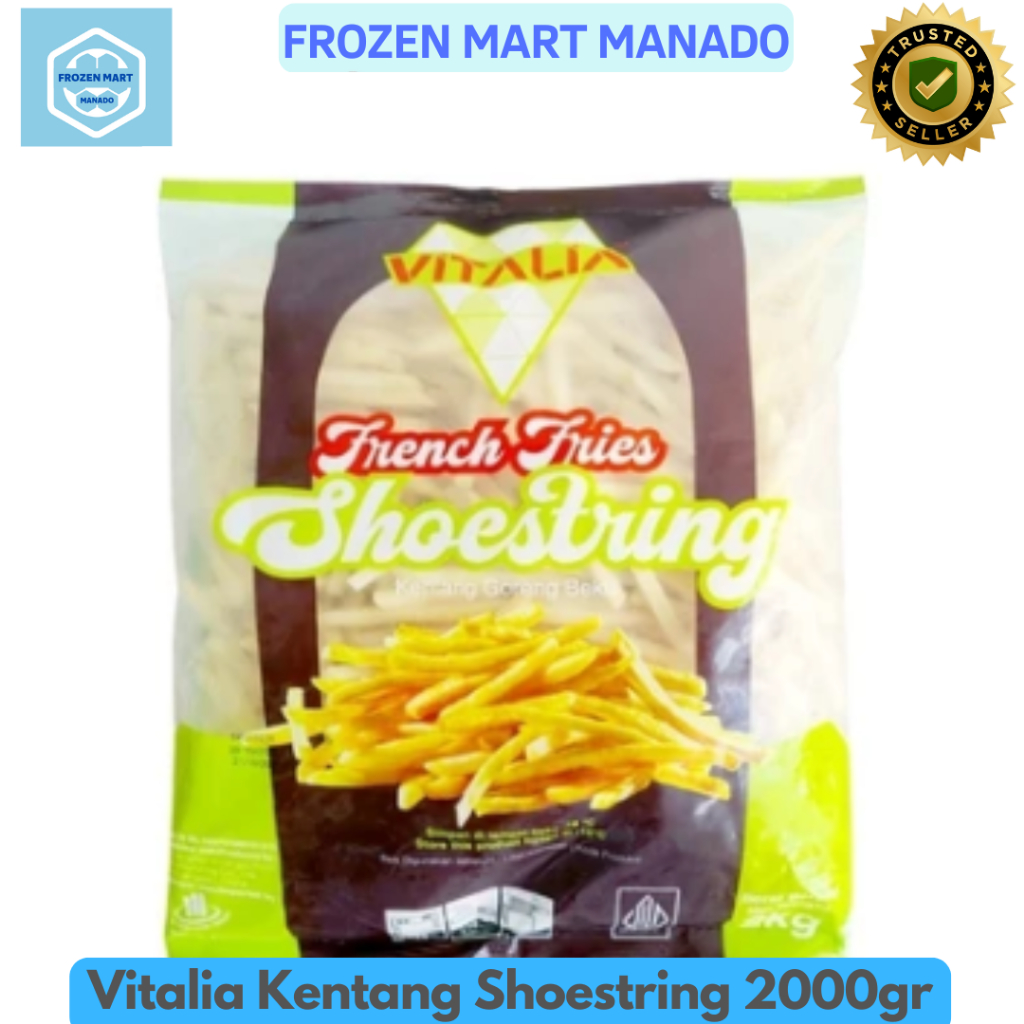 

Vitalia Kentang Shoestring 2000gr - Frozen Mart Manado (Frozen Food Manado)