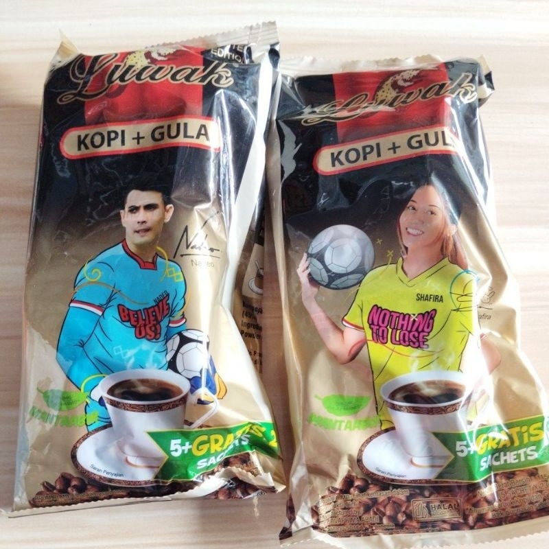 

KOPI LUWAK HITAM KOPI+GULA 5+2sachet