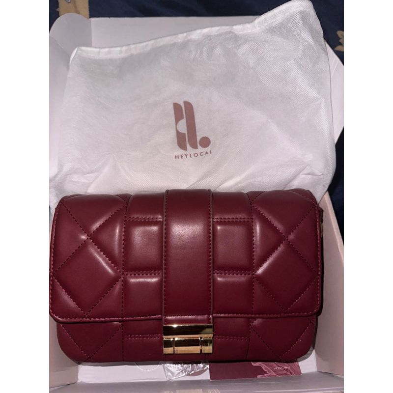 Odella bag maroon heylocal