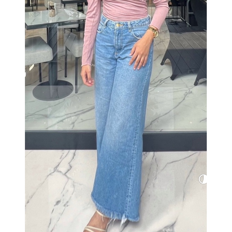 zara cullote jeans preloved