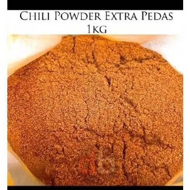 

Ready kalimantan 100gr bubuk cabe extra pedas murni tanpa.campuran