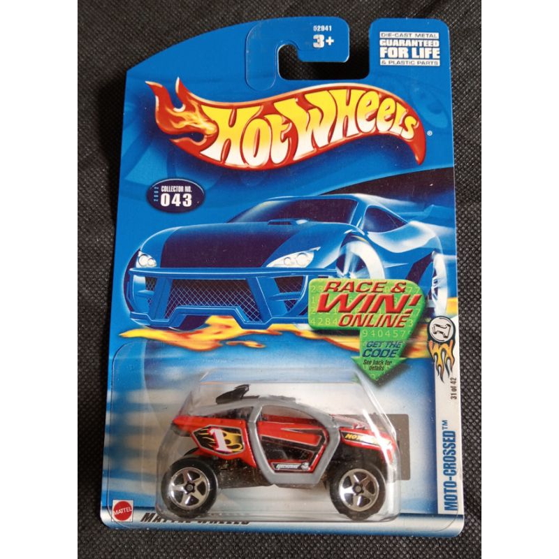 HOT WHEELS MOTO-CROSSED MERAH