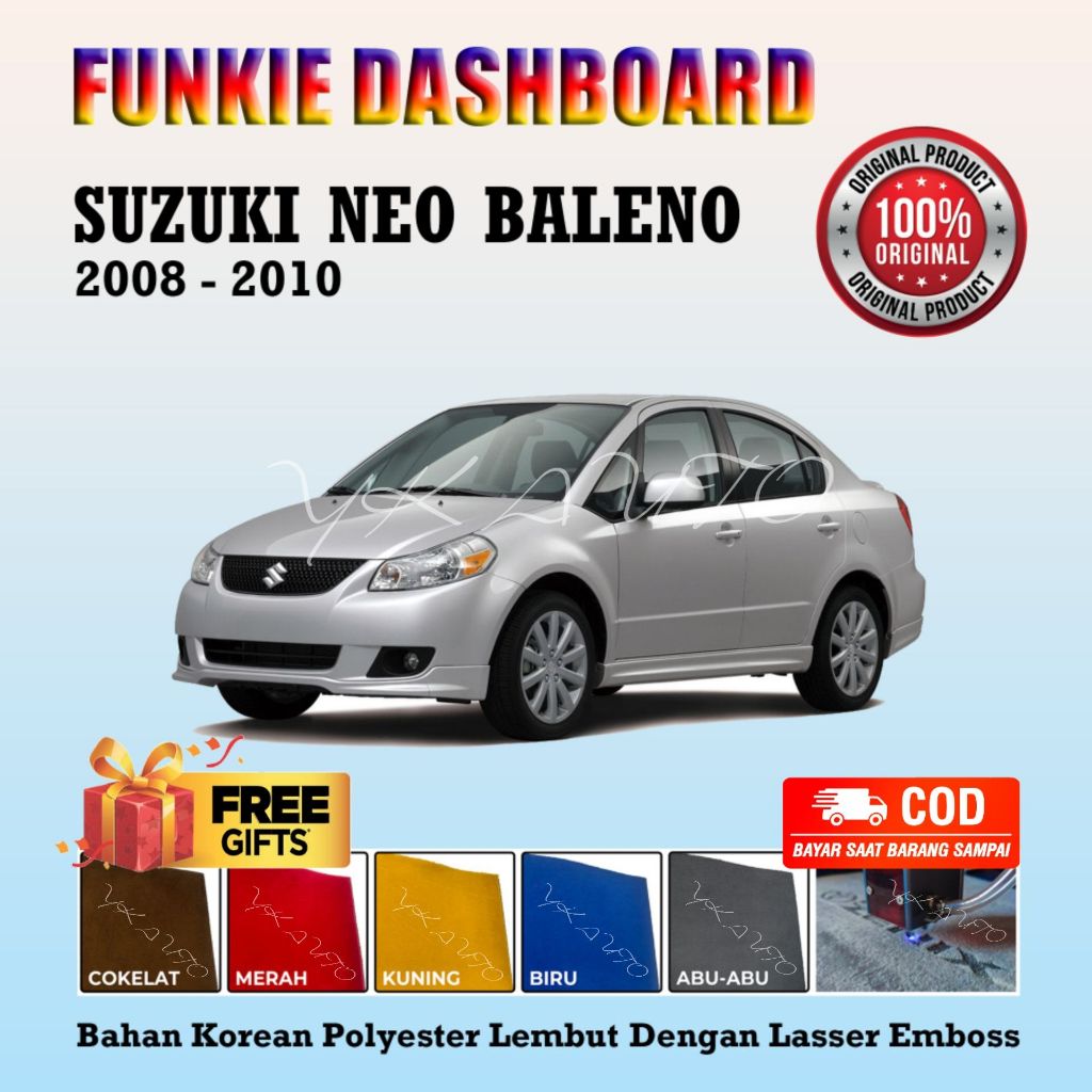 Funkie Dashboard Neo Baleno Cover Dasboard Suzuki Neo Baleno Dasbor Dasbord