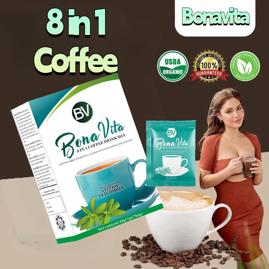 

BonaVita Slimming Coffee Latte 1 isi 7 Sachet | KOPI Rendah Gula & Kalori | With L-Karnitin & Garcinia