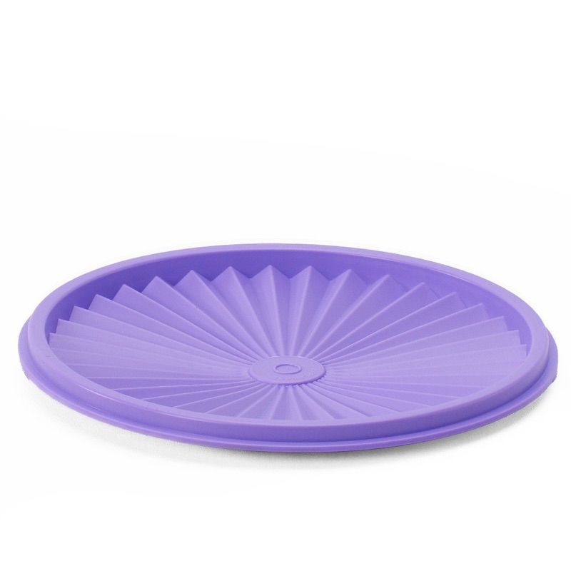 Seal Tutup Small Deco Canister Tupperware 13cm | Purple