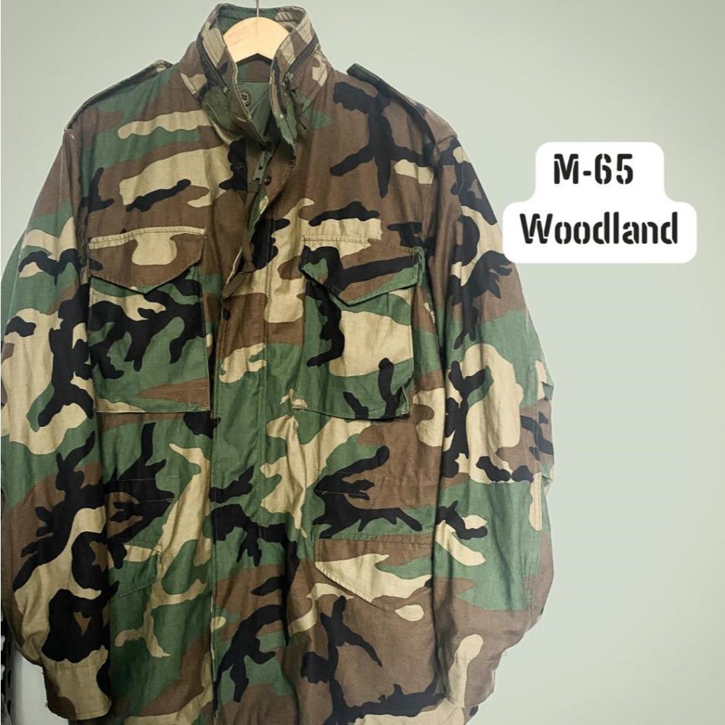 Jaket Field M65 Woodland US Army