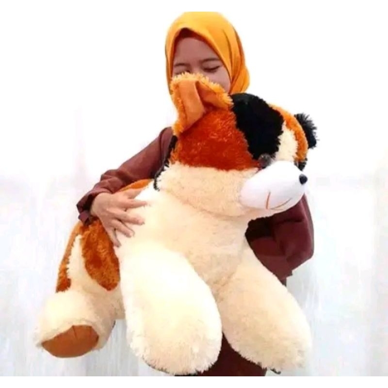 Boneka kucing jumbo 90cm murah