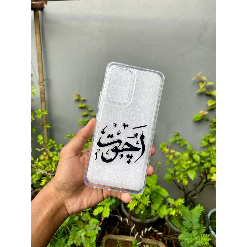 Clear Case Calligraphy (Custom Case Kaligrafi Nama)