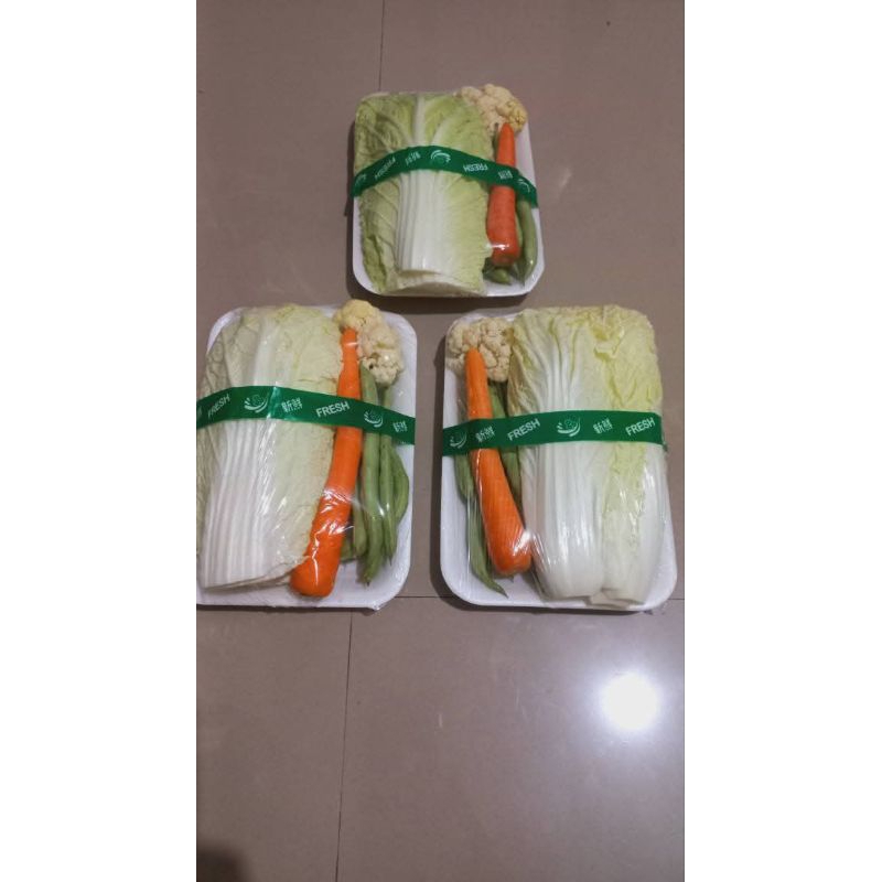 

Sawi putih,wortel,buncis