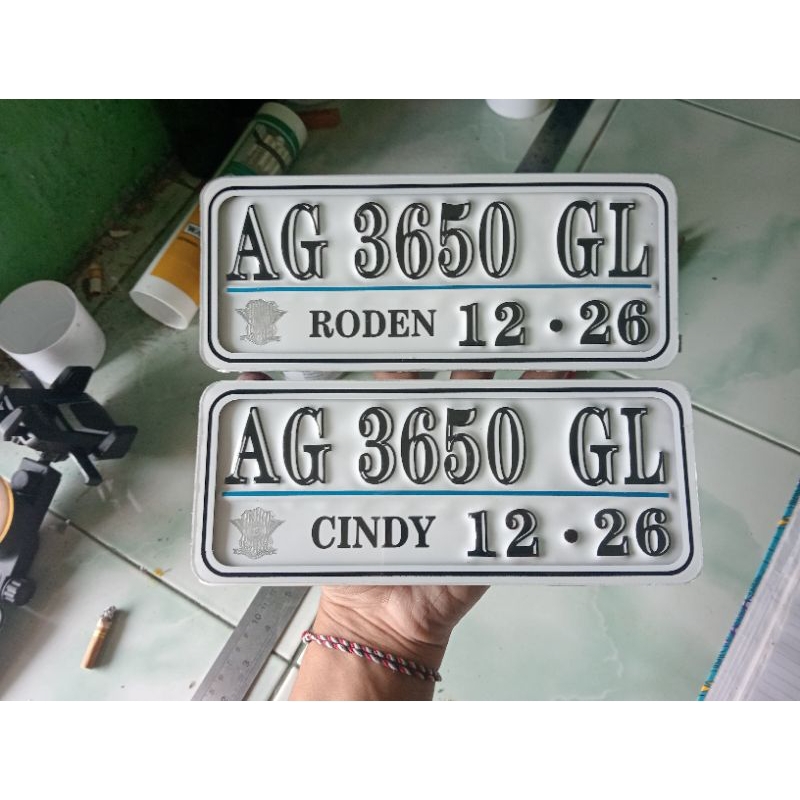 plat nomor akrilik plat nomor motor plat nomor mika