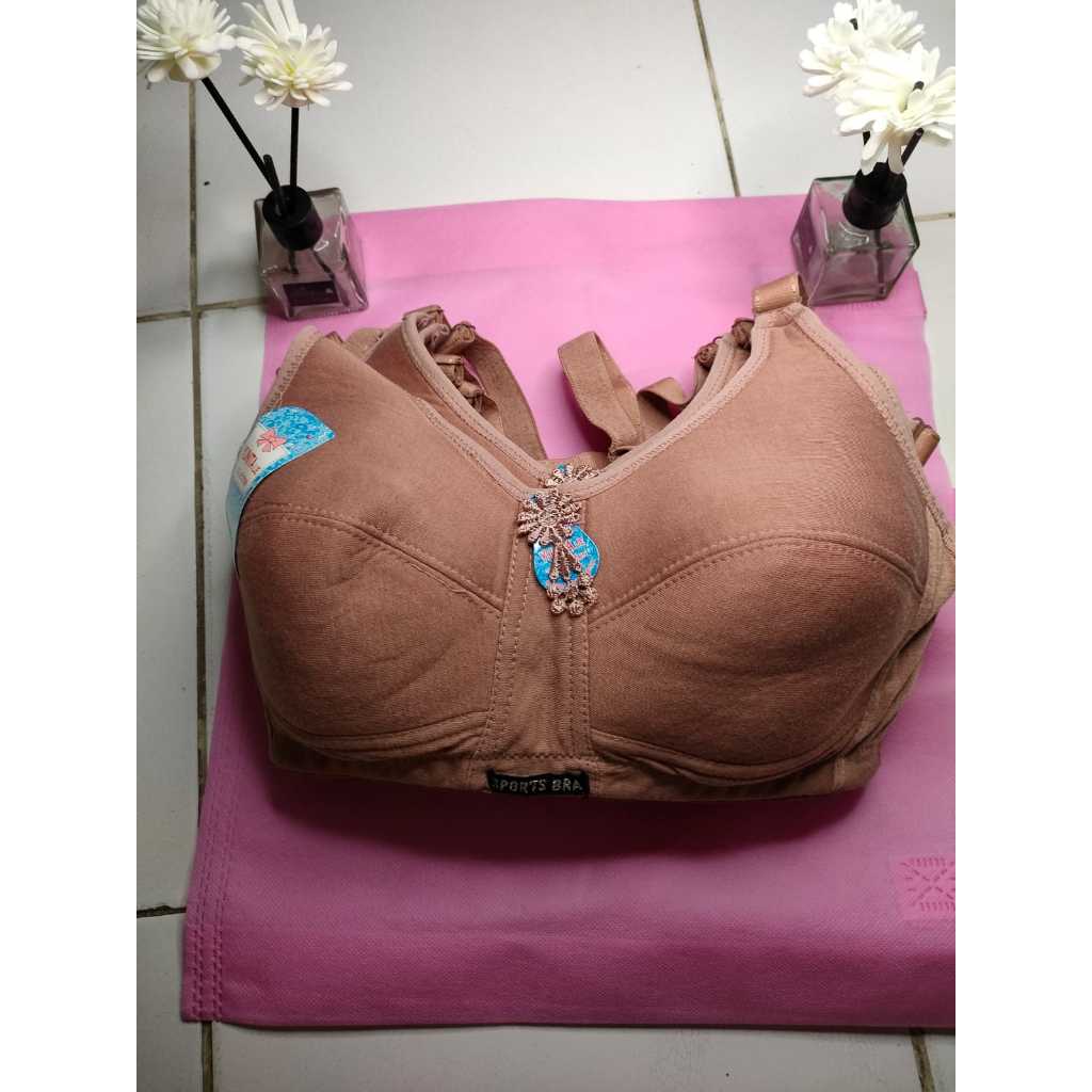 BH SPORTS BRA JUMBO Remaja Dewasa Tanpa Busa | Tanpa Kawat | Underware - 441