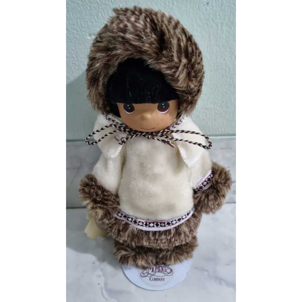 Precious Moment original asli boneka karakter suku sulu alaska detail masih ada tag