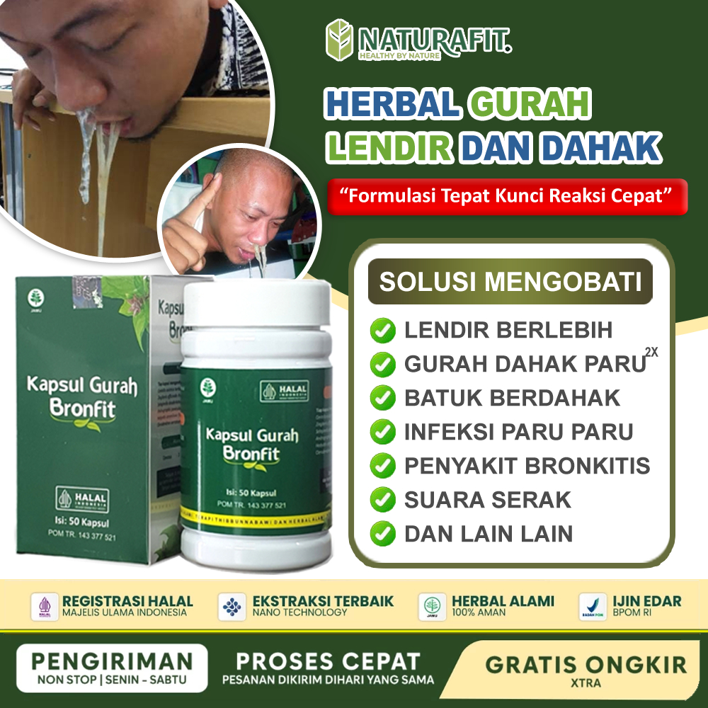 Obat Gurah Lendir Dan Dahak Paling Ampuh Pengencer Lendir di Tenggorokan Batuk Berdahak Gurah Suara 