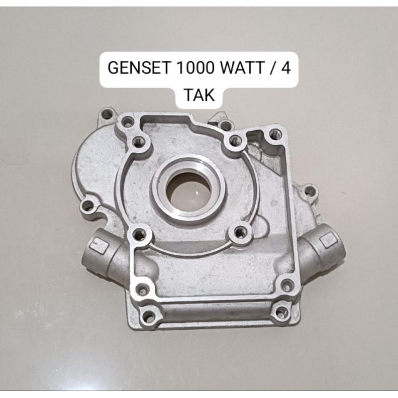 154 tutup blok / crankcase cover genset 1000 Watt 4 tak untuk genset bensin murni 1000 Watt (4 tak) 