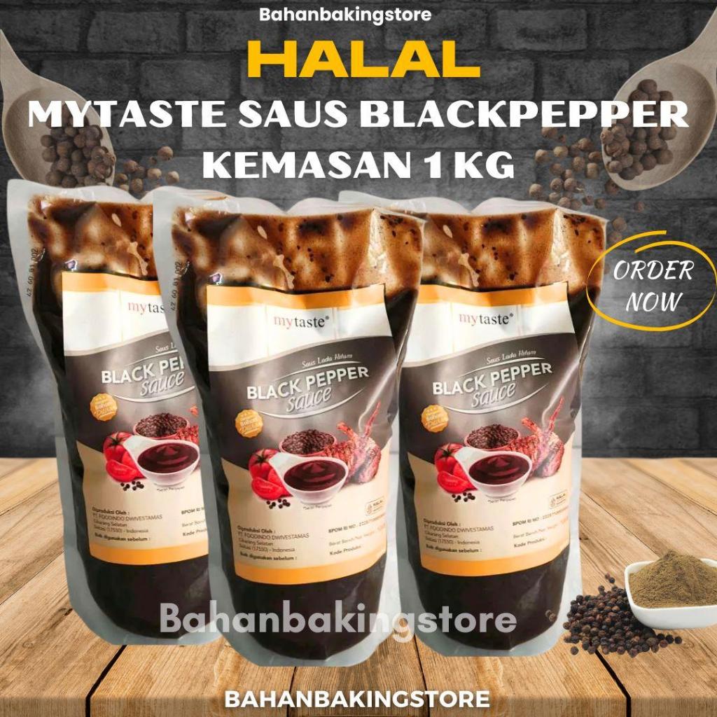 MyTaste Saus Blackpepper 1 Kg / Saos Lada Hitam 1Kg