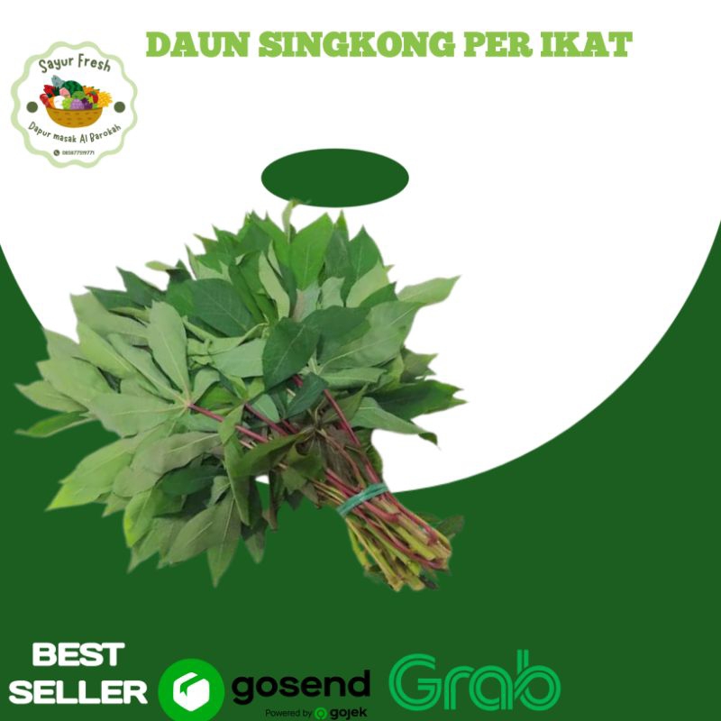 

DAUN SINGKONG PER 1 IKAT