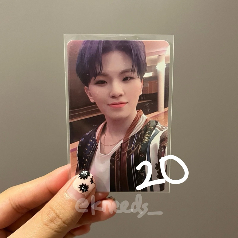 [ READY STOCK ] SEVENTEEN WOOZI OFFICIAL PHOTOCARD PC BENEFIT SEMICOLON TRADINGI INTERPARK