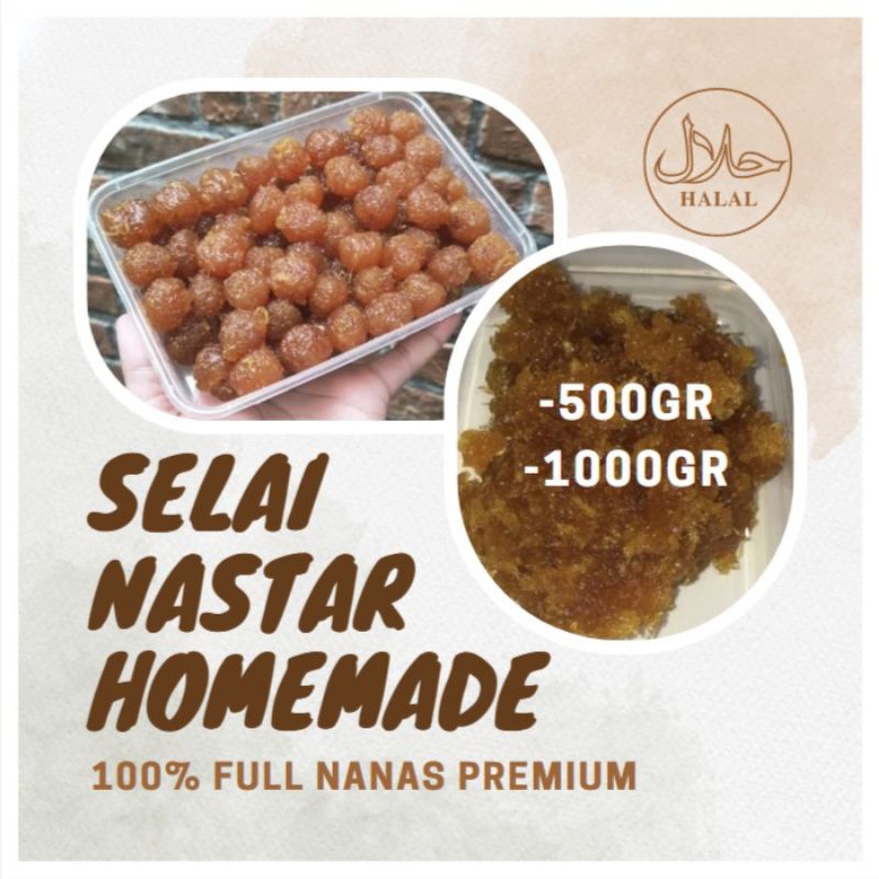 

Selai nanas homemade premium nastar 1kg