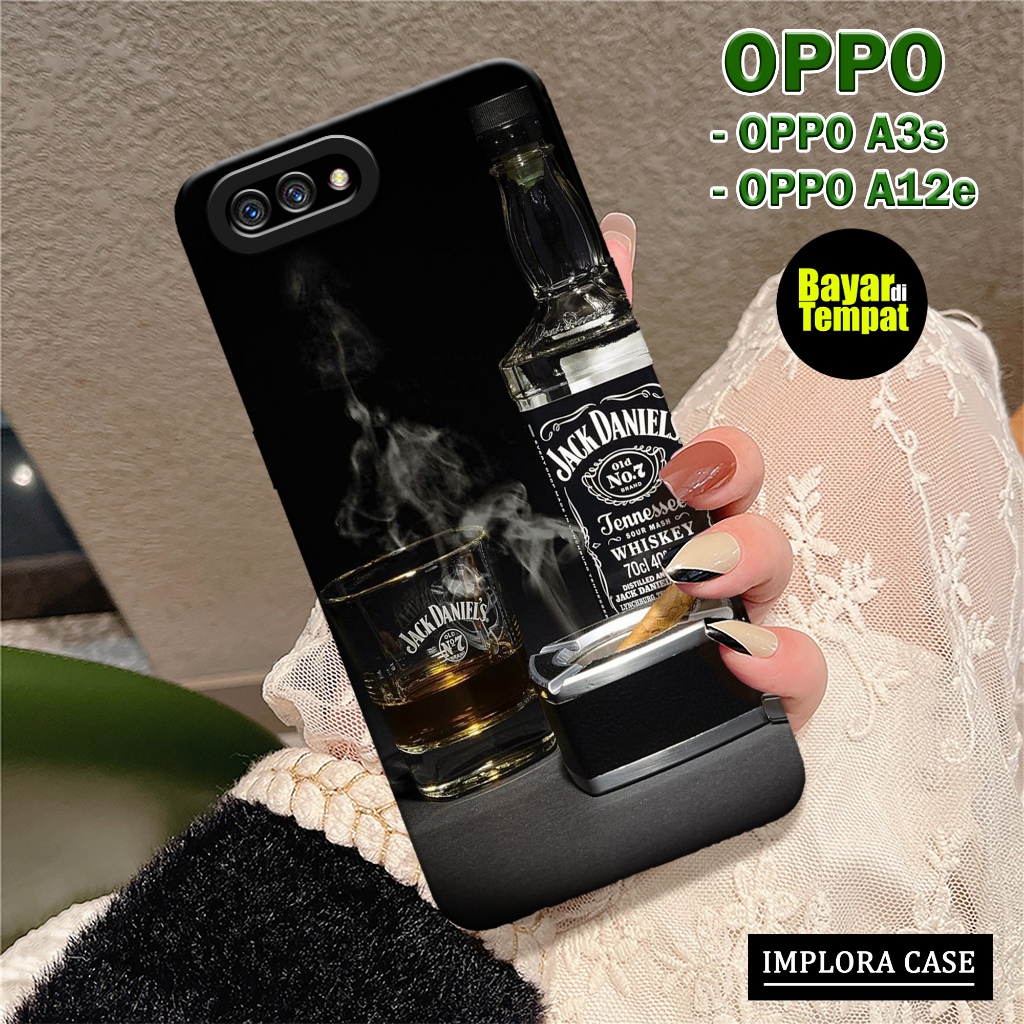 Case Oppo A3s / A12e Motif Branded IMPLORA CASE Casing Oppo A3s / A12e Softcase Hp Oppo A3s / A12e C