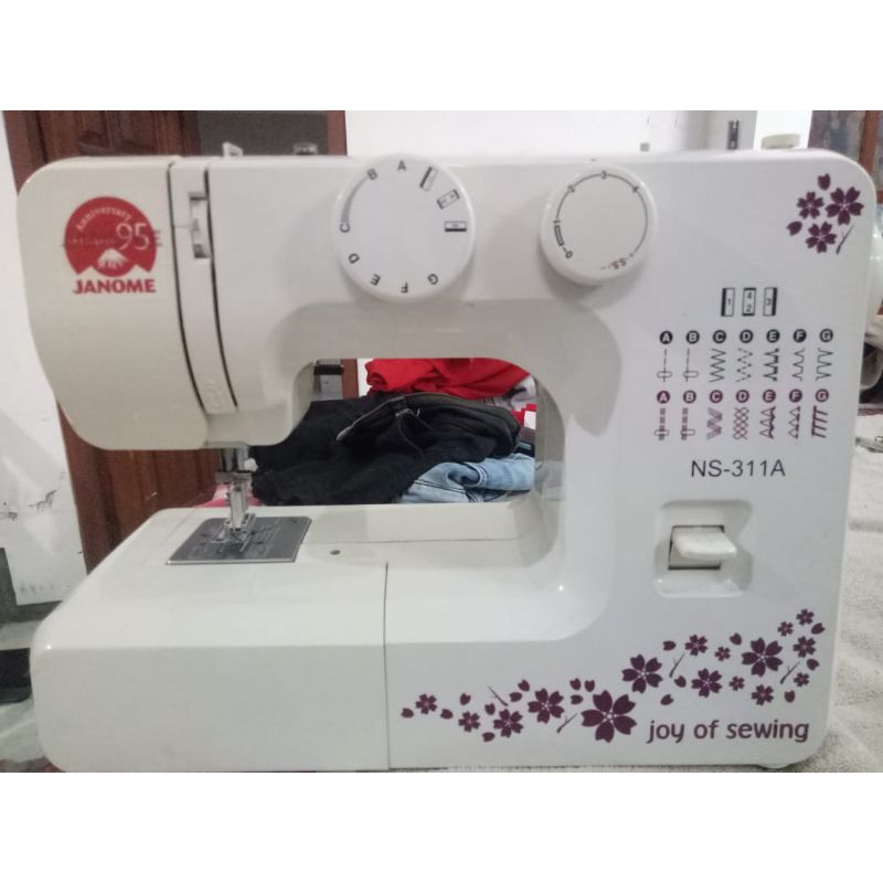 mesin jahit janome ns 311a bekas
