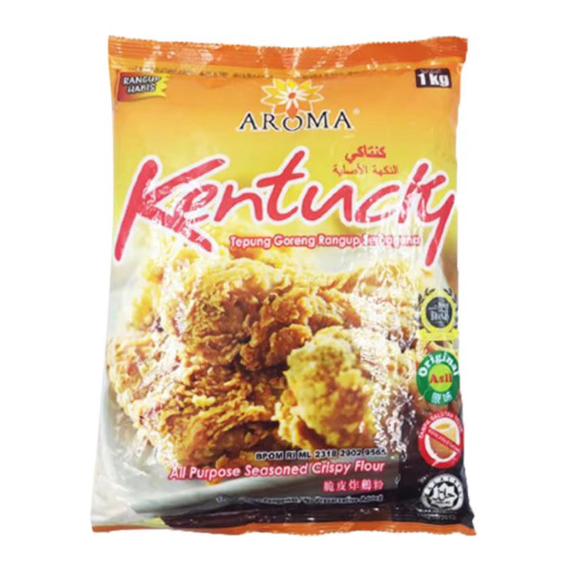 

Aroma Kentucky All Purpose Seasoned Crispy Flour Original Flavour 1Kg
