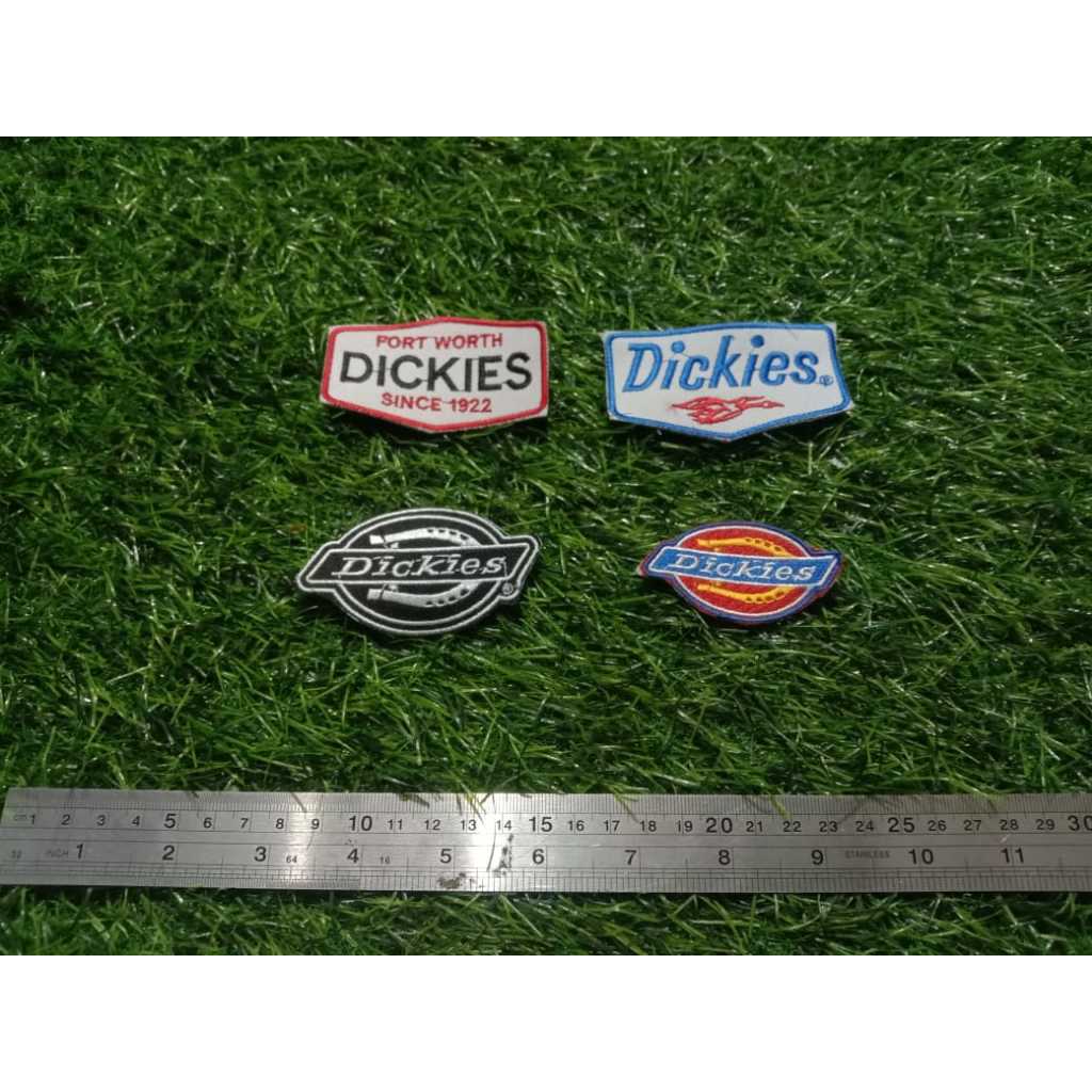 emblem patch bordir logo dickies premium