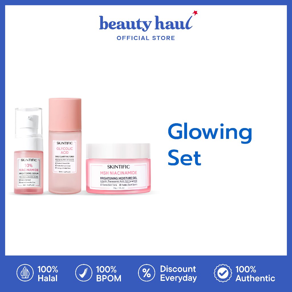 SKINTIFIC Glowing Set