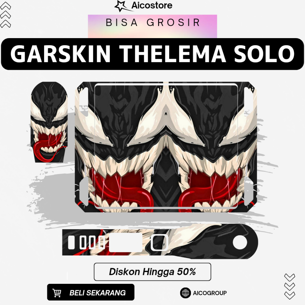 

stiker inner garskin theeeleeemaaa sooolooo bisa hologram dan custom desain