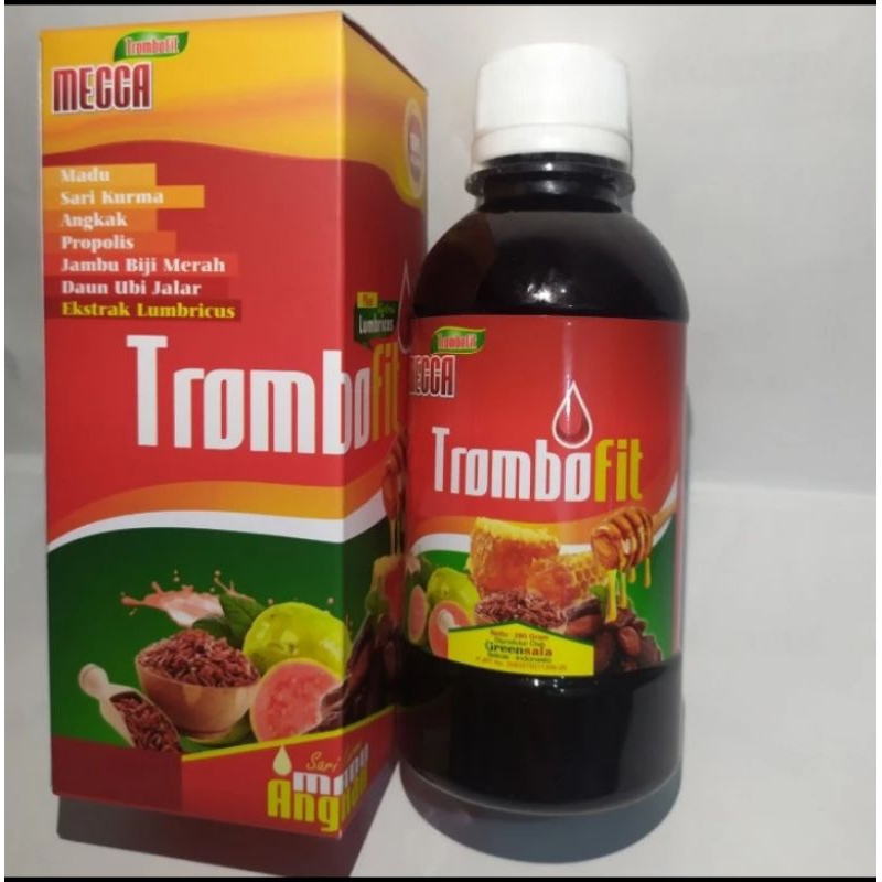 

Trombofit Perpaduan Sari Kurma Madu Angkak Jambu Biji & Umbi Jalar 280 Gram