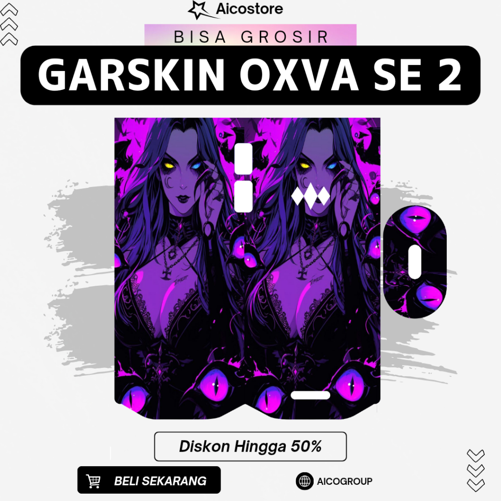 

stiker inner garskin ooxxsspaaaa SE 2 bisa hologram dan custom
