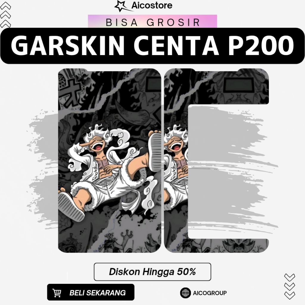 

stiker inner garskin chheentaaa phe 200 bisa hologram dan custom desain