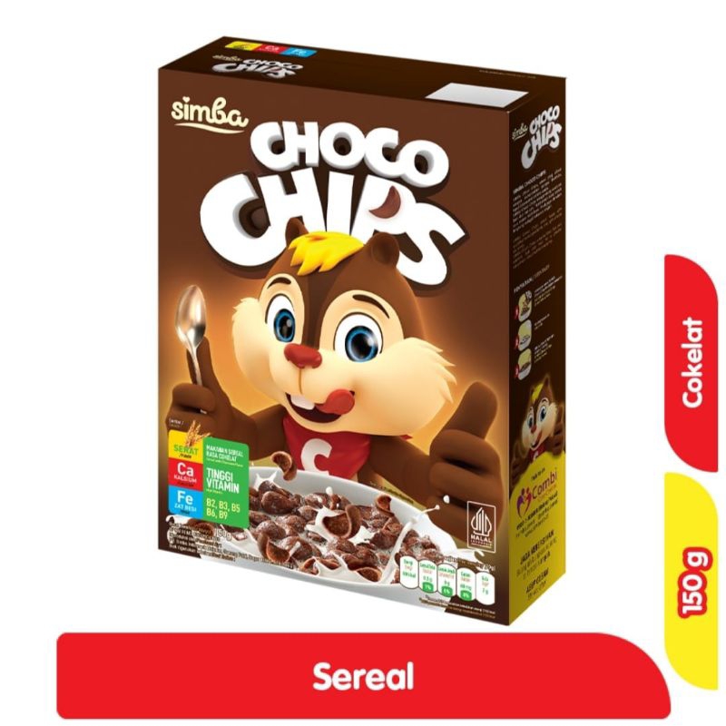 

Simba Choco Chips Sereal Cokelat 150 gr