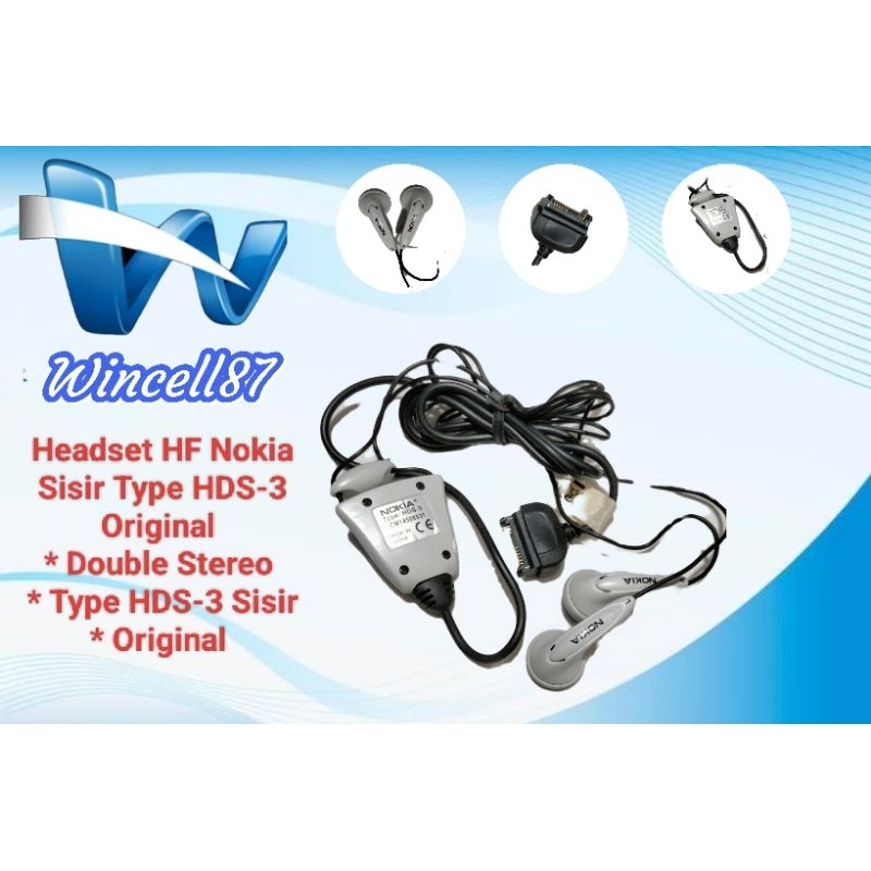 Handsfree hf headset Nokia Sisir for 3120, 3100, 6610, 7610, N70, N72, N73