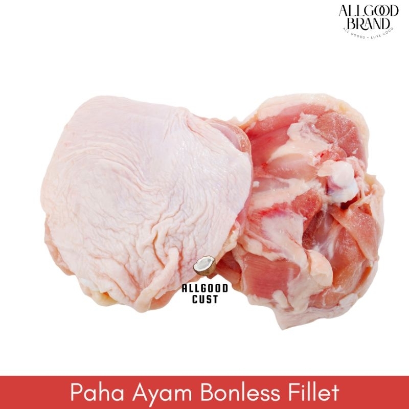 

Paha Ayam Fillet Utuh 1 KG / Bonless Paha Utuh Kulit BLPK
