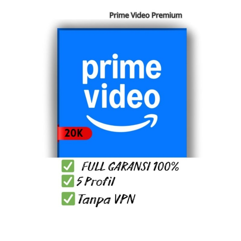 PRIME VIDEO PREMIUM PRIVATE ANTI LIMIT