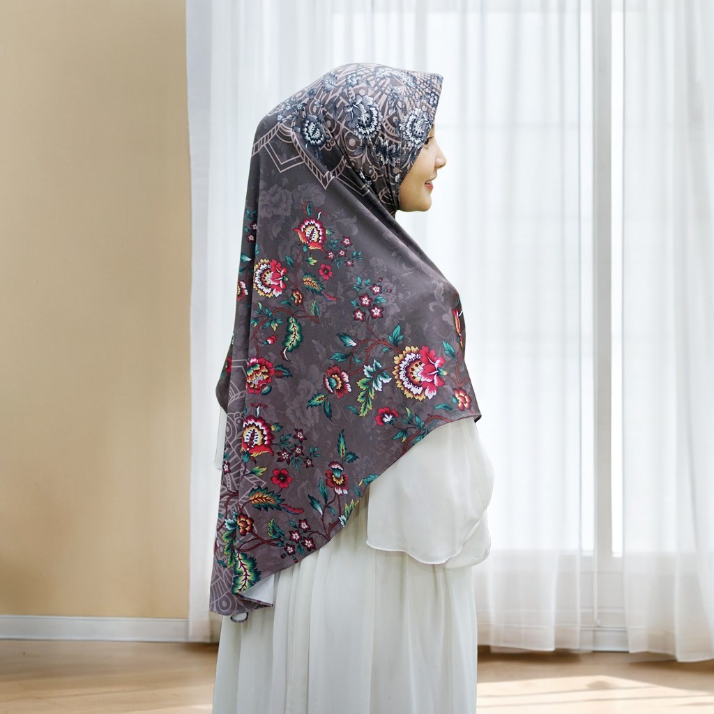 𝐅𝐨𝐫𝐞𝐛𝐮𝐧 Hijab Bergo Motif Turkys Series size XL