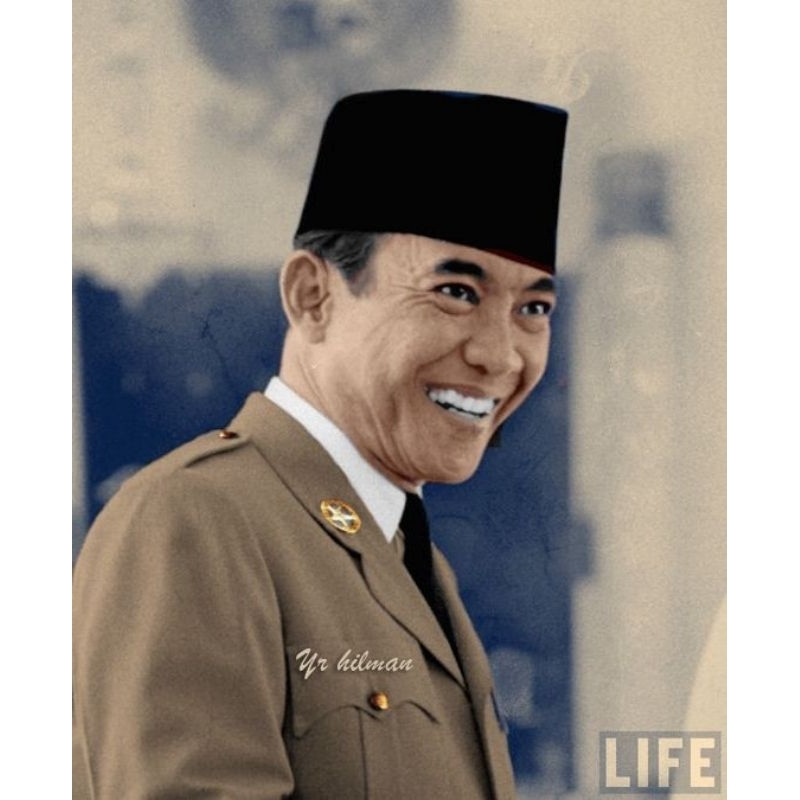 poster cetak jumbo soekarno hatta hiasan dinding macam macam ukuran
