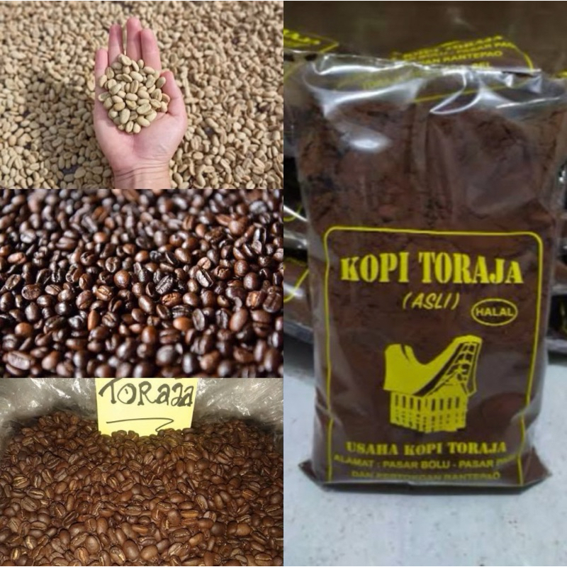 

Kopi Toraja Asli Hasil Perkebunan Toraja 250gr