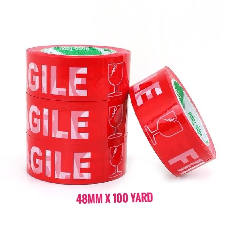 

LAKBAN FRAGILE MERAH 48MM X 100 YARD