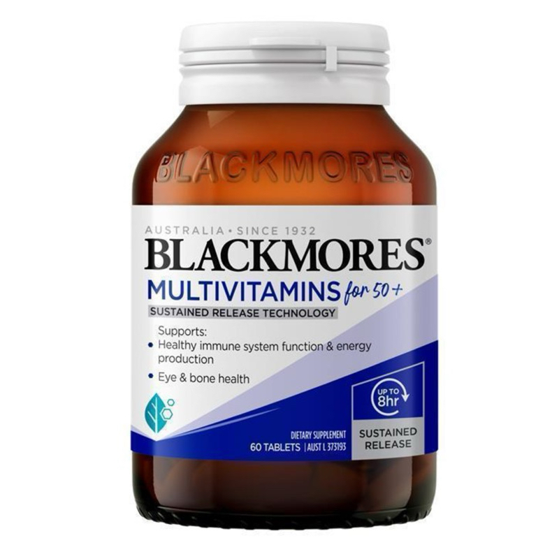 Blackmores Multivitamin For 50+ Sustained Release