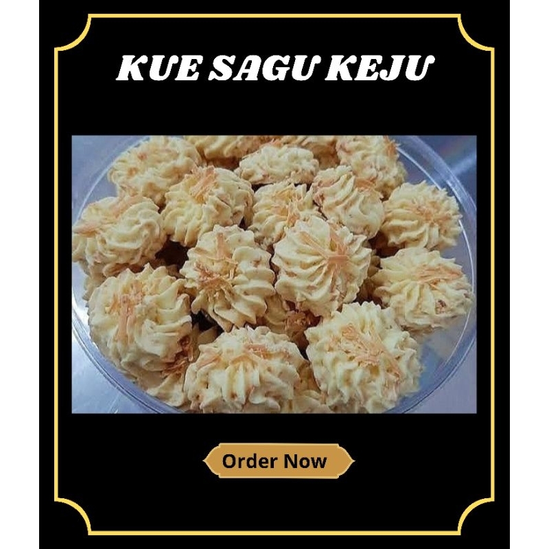 

Kue Semprit Sagu Keju 250 gr, 500 gr, 1 kg